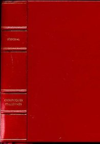 Chroniques italiennes ;: Suivi de Vanina Vanini (Lettres francaises) (French Edition)