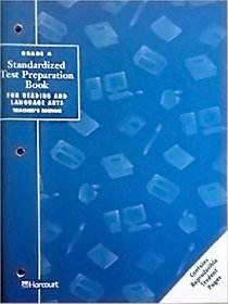 Standardized Test Preparation Book for Reading and Language Arts Grade 4 (Harcourt Trophies Reading)
