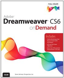 Adobe Dreamweaver CS6 on Demand (2nd Edition)