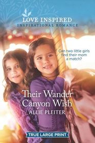 Their Wander Canyon Wish (Matrimony Valley, Bk 4) (Love Inspired, No 1264) (True Large Print)