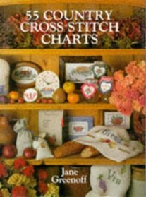 55 Country Cross-Stitch Charts