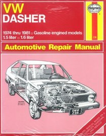 Vw Dasher '74-'81 (Haynes VW Dasher Owners Workshop Manual)