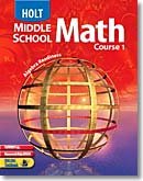 Holt Middle School Math Course 1 North Carolina Edition