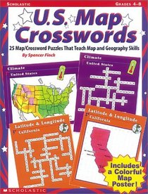 U.S. Map Crosswords (Grades 4-8)