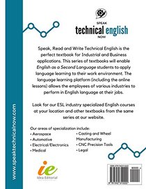 Speak, Read & Write Technical English Now: Casting & Wheel Manufacturing - Level One (Speak Technical Now)