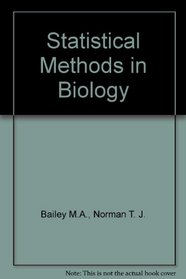 Statistical Methods in Biology