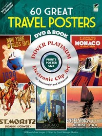 60 Great Travel Posters Platinum DVD and Book (Electronic Clip Art)