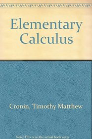 Elementary Calculus.