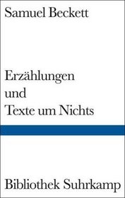 Bibliothek Suhrkamp, Bd.82, Erzhlungen und Texte um Nichts