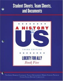 Johns Hopkins University Student Workbook for Book 5 Hofus (A History of Us)