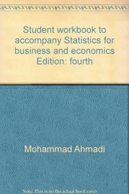 Student workbook to accompany Statistics for business and economics