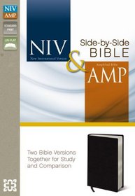 NIV and Amplified Side-by-Side Bible