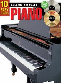 10 EASY LESSONS PIANO BK/CD (10 Easy Lessons Teacher)