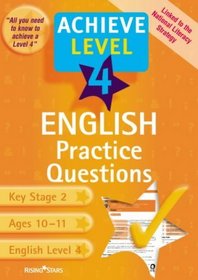 Achieve Level 4 English Practice Questions