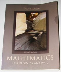 Mathematics For Business Analysis : Arizona State University