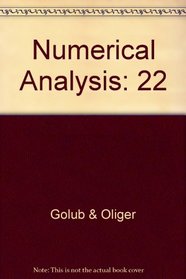 Numerical Analysis (Proceedings of Symposia in Applied Mathematics, V. 22)