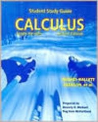 Calculus: Single Variable, 2nd Edition - Study Guide