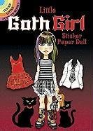 Little Goth Girl Sticker Paper Doll (English and English Edition)