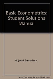 Basic Econometrics: Student's Solution Manual