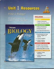 Biology the Dynamics of Life Unit 1 Resources: What Is Biology