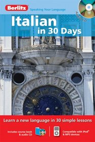Berlitz Italian in 30 Days (Berlitz in 30 Days)