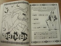 Dc Batman Activity Book with Stickers with Door Hanger on Back of the Cover!