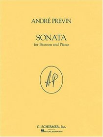Andre Previn: Sonata: For Bassoon and Piano (Woodwind)
