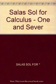 Salas Sol for Calculus - One and Sever