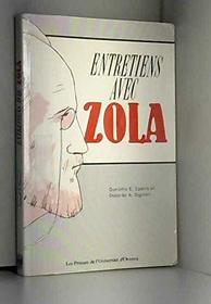 Entretiens avec Zola (French Edition)