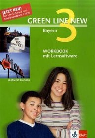 Green Line New 3. Workbook mit Audio-CD und CD-ROM. Bayern