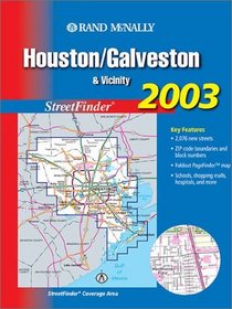 Rand McNally Houston/Galveston & Vicinity Streetfinder (Rand McNally Streetfinder)