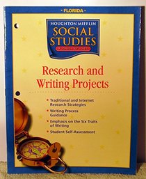 Research and Writing Projects Gr.3 Florida Studies (Houghton Mifflin Social Studies)