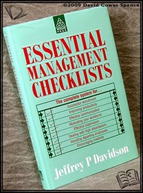 Essential Management Checklists