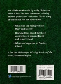 Missing Stories of the New Testament