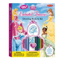 Learn to Draw Disney's Enchanted Princesses Drawing Book & Kit: Includes Everything You Need to Draw Ariel, Cinderella, Rapunzel, and Your Other Favorite Disney Princesses! (Licensed Learn to Draw)