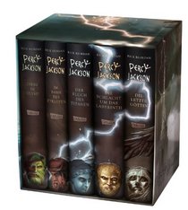Percy Jackson: Percy-Jackson-Schuber (Percy Jackson & the Olympians, Bks 1-5) (German Edition)