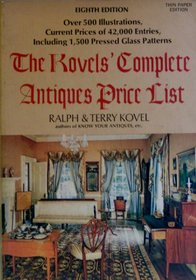 The Kovels' Complete Antique Price List