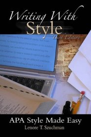 Writing with Style : APA Style Made Easy (with InfoTrac)