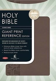 Personal Size Giant Print Reference Bible, NKJV Edition, Super Saver
