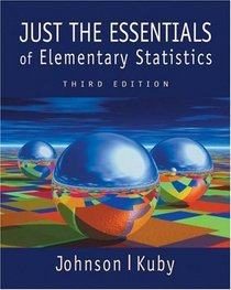 Just the Essentials of Elementary Statistics (with InfoTrac and CD-ROM)