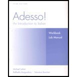 Adesso!-Workbook / Lab Manual-to Accompany Danesi