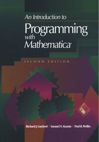 An Introduction to Programming with Mathematica<Superscript></Superscript>