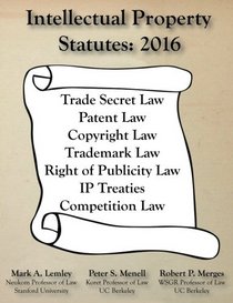 Intellectual Property Statutes: 2016