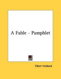 A Fable - Pamphlet