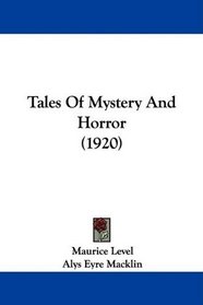 Tales Of Mystery And Horror (1920)