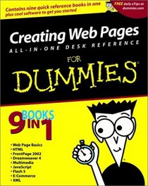 Creating Web Pages All in One Desk Reference for Dummies (With CD-ROM)