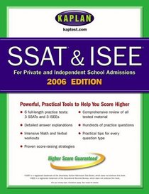 Kaplan SSAT  ISEE 2006 Edition (Kaplan Ssat  Isee)