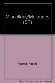 Miscellany/Melanges (ST)