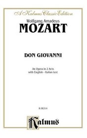 Don Giovanni (Kalmus Edition)