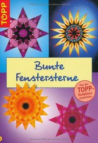 Bunte Fenstersterne